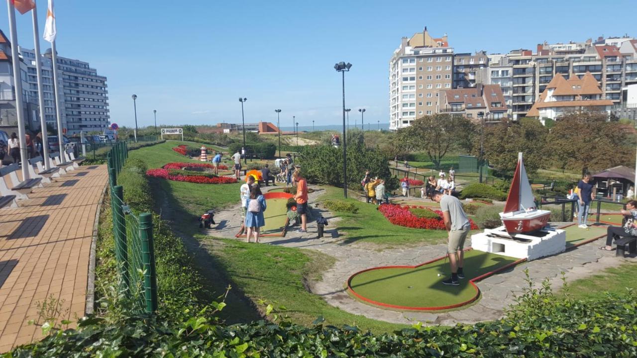 Nieuw App Met Tuin En Terras, Gratis Parking, Aan Zee, Vlakbij Brugge Apartment Duinbergen Exterior photo