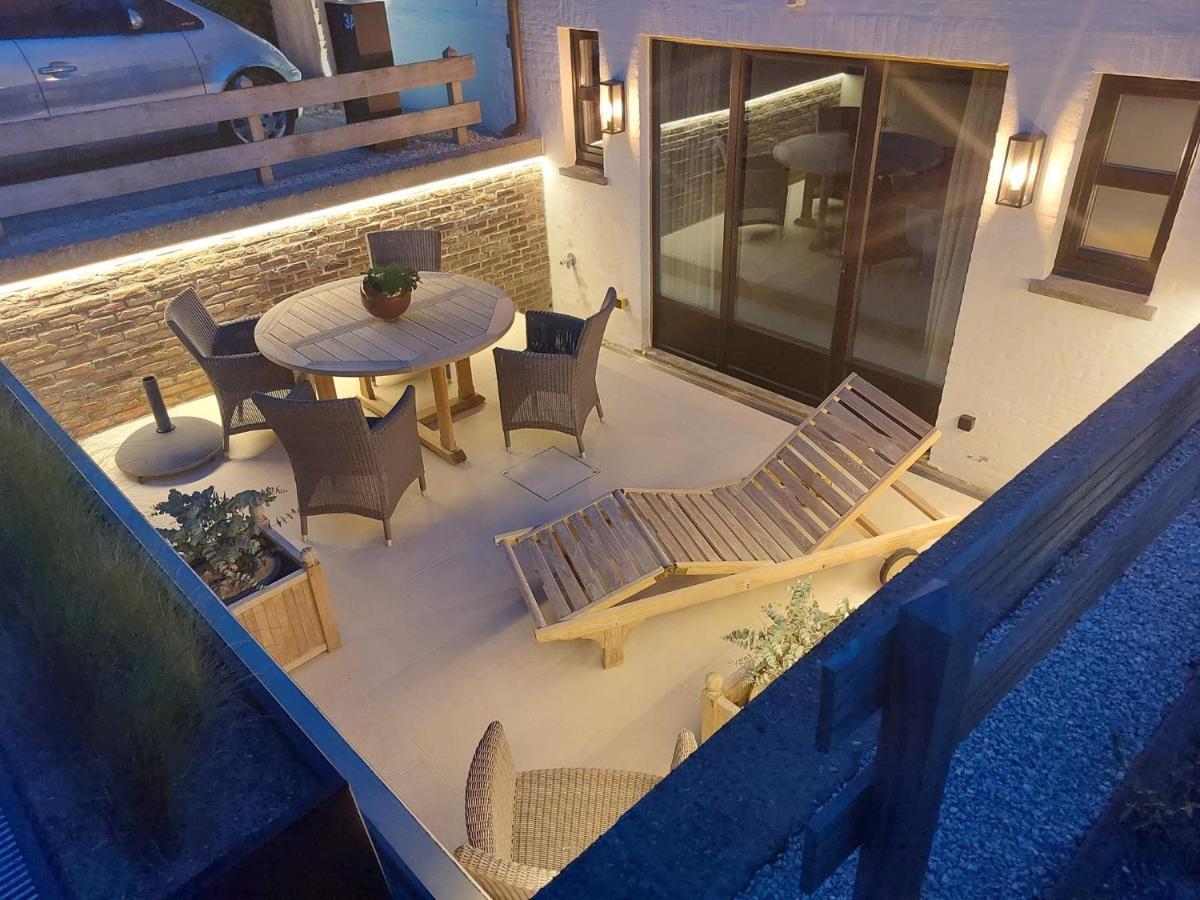 Nieuw App Met Tuin En Terras, Gratis Parking, Aan Zee, Vlakbij Brugge Apartment Duinbergen Exterior photo